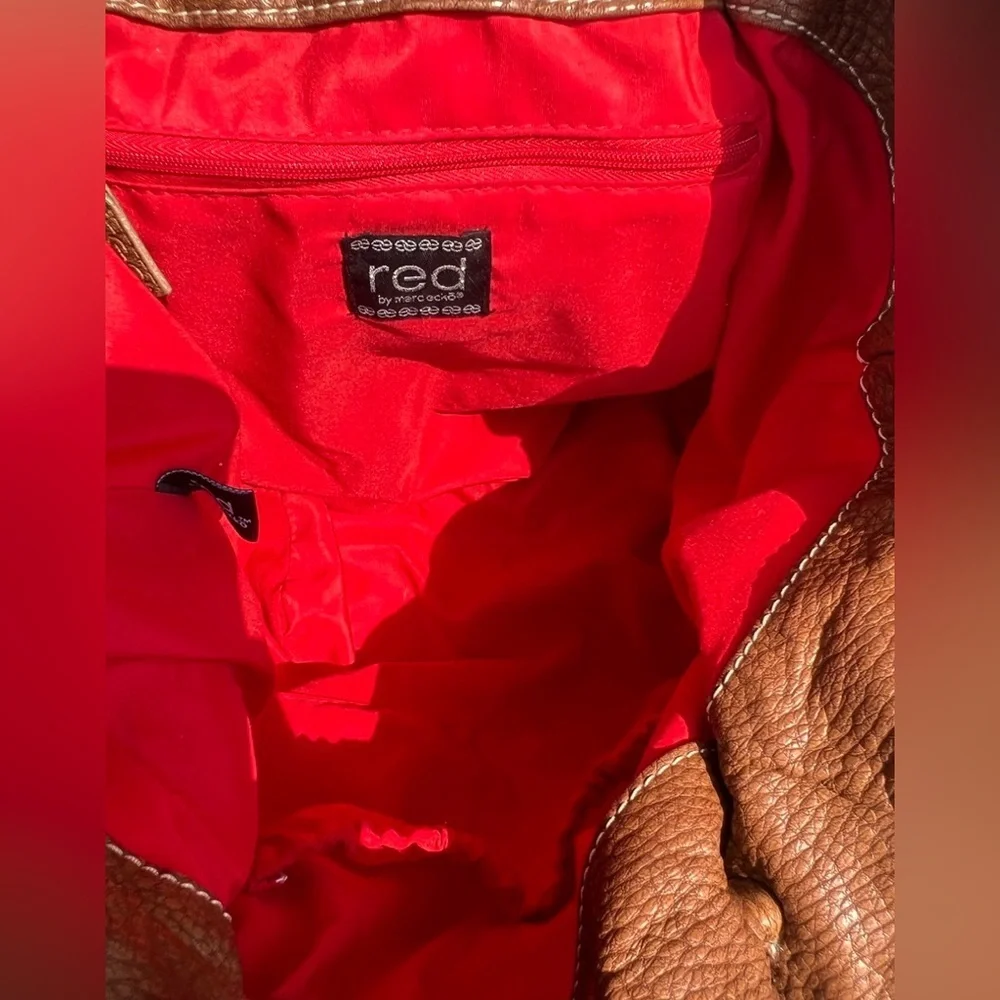 Red by Marc Ecko Elegant Hobo Tote Bag NWOT